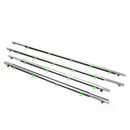 4x molduras de ventana de coche sello burletes para Honda CR-V CRV 2007-2011