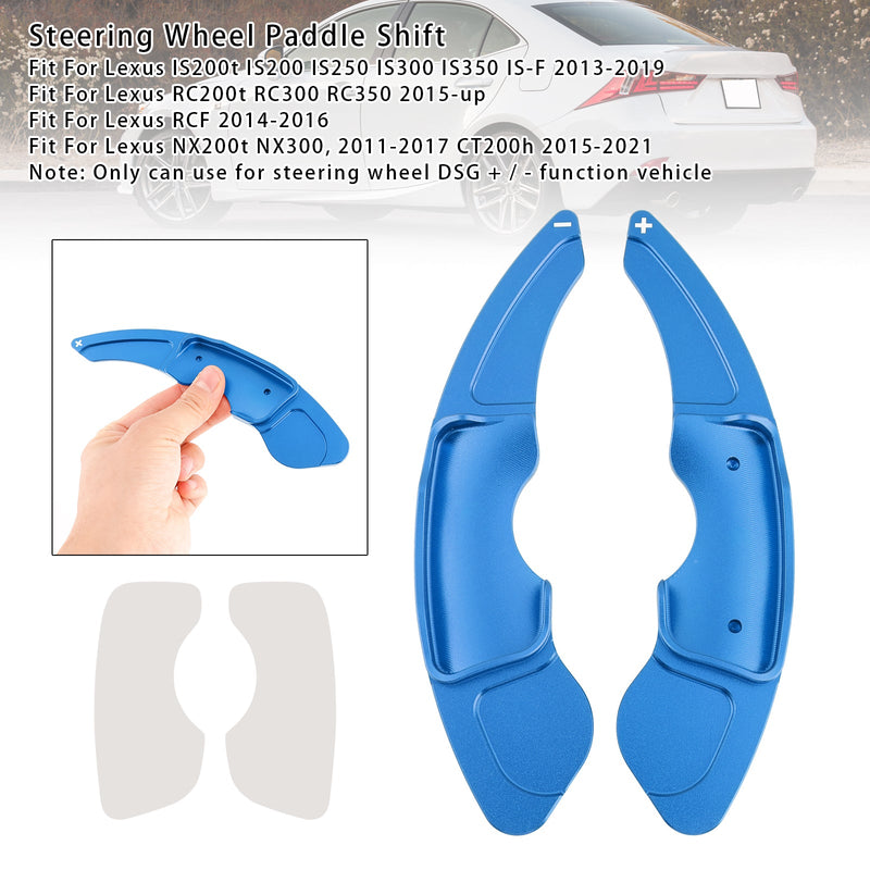 Lenkrad-Schaltwippen-Erweiterungen für Lexus IS RC RCF NX