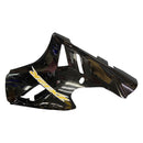 Til Ninja ZX12R 2002-2005 sort kropspanel ABS sprøjtestøbt plastiksæt 5