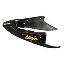 Til Ninja ZX12R 2002-2005 sort kropspanel ABS sprøjtestøbt plastiksæt 5