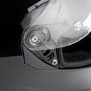 DOT Motorradhelm für Erwachsene, Street, Integralhelm, glänzend schwarz