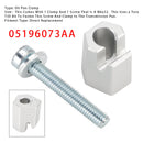 Ölwannenschelle mit Schraube 05196073AA für Dodge Chrysler Jeep 02-2020