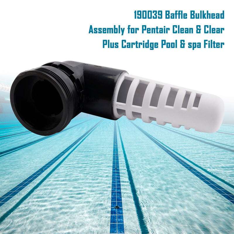 190039 Business Bulkhead for Pentair Clean & Clear Plus patronfilter för pool och spa