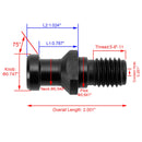 10ks CAT40 15° 0,747" Utáhněte šroub chladící kapaliny přes přídržný knoflík pro DMG Mori