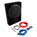 8" 600W bil subwoofer forsterker under setet høyttaler lyd subwoofer slank boks USA
