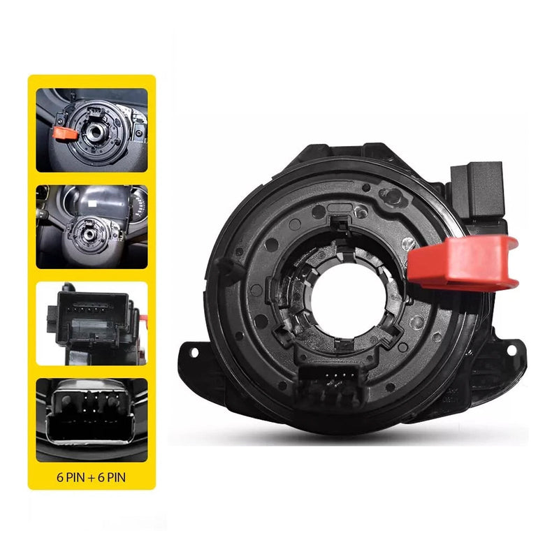 Spiralkabel bleie fjær tenningspille 6C0959653 for sete Skoda VW Polo V 6R1/6C1