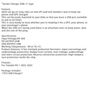 2023-2024 Yamaha PG-1 12V socket oplader USB+C type hurtig