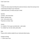 Capa de proteção de corrente de roda dentada para HONDA CT125 Trail 125 JA55 JA65 2020-2024