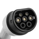 Bärbar elbilsladdare Typ 2, 8 meter kabel, 3-polig UK-kontakt, 13A