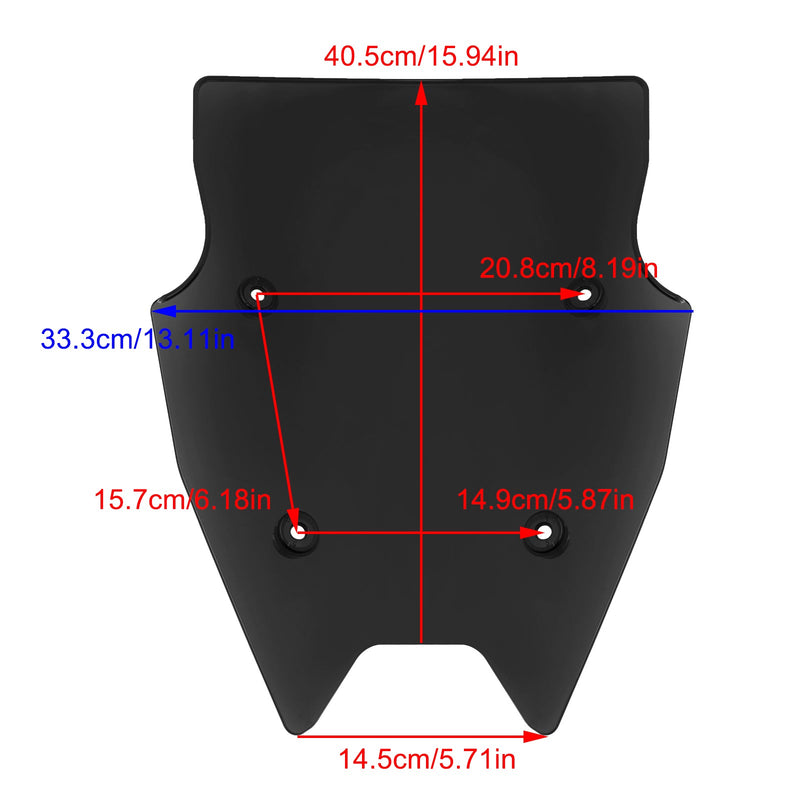 2019-2024 BMW R1250RS Windschutzscheibe Windschutz