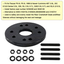 1989-2016 Cummins 3,9 L, 5,9 L, 6,7 L, verktøy for å fjerne og installere veivakselforseglingen foran og bak