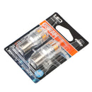 2× Til OSRAM 9456Y bil ekstra lamper LED PY21W 12V 2,5W BAU15s
