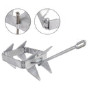 Heißgetauchter Bootsanker 13Lbs Faltbarer Schiebekastenanker Passt für Boot