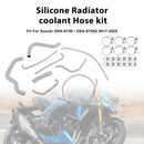 Zestaw silikonowych przewodów układu chłodzenia do Suzuki GSX-S750/Z (2017–2025)