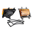 Kit de lentes de plástico para luz antiniebla del parachoques delantero para BMW E30 Serie 3 Sedan genérico 85-93