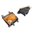 Kit de lentes de plástico para luz antiniebla del parachoques delantero para BMW E30 Serie 3 Sedan genérico 85-93