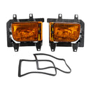 Kit de lentes de plástico para luz antiniebla del parachoques delantero para BMW E30 Serie 3 Sedan genérico 85-93