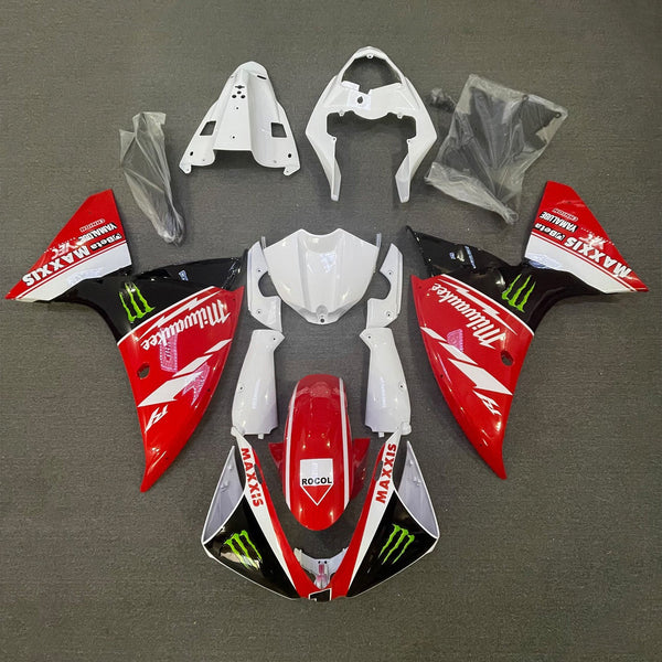 2012-2014 Yamaha YZF-R1 insprutningsskyddssats kropp plast ABS