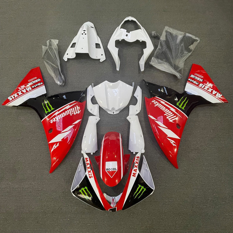 2012-2014 Yamaha YZF-R1 injeksjonskinnesett kroppsplast ABS