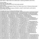 DA97-05557Y Kühlschrank-Gefrierschrank-Türdichtung für Samsung AP5583813 PS4173510