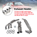 Eksosmanifoldhode i rustfritt stål passer for BMW E30 320I 323I 325I 325IX 88-93