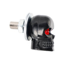 4x Motorrad Fahrrad Kunststoff Schwarz Schädel Nummernschild Bolzen Auf Schraube Auf Rahmen Mutter