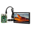 7-Zoll-HD-IPS-Display, VGA/AV/HDMI-Schnittstelle, Raspberry Pi PC-Überwachungsbildschirm