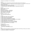 2003-2006 Peugeot 807 Xenon strålkastare Kontrollmodul 12-stift 1628916580