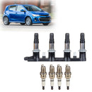 2009-2011 Chevrolet Aveo 1,6L, 1 x sytytyspuola + 4 x sytytystulpat 55561655
