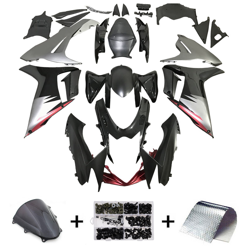 Spritzgussverkleidungssatz Karosserie Kunststoff ABS Für Suzuki GSXR 600/750 2011-2025 K11