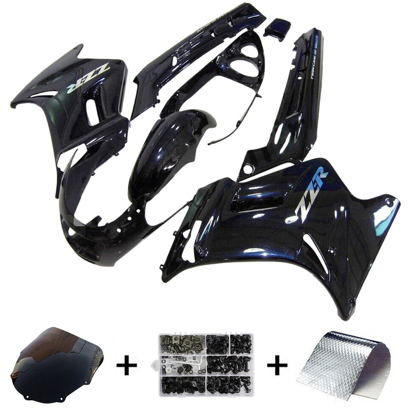 1996-2007 Kawasaki ZZR250 Injection Fairing Kit, kropp, ABS