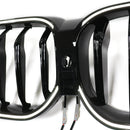 2020–2025 BMW 6 -sarja G32 kiiltävä musta etumatka Grill