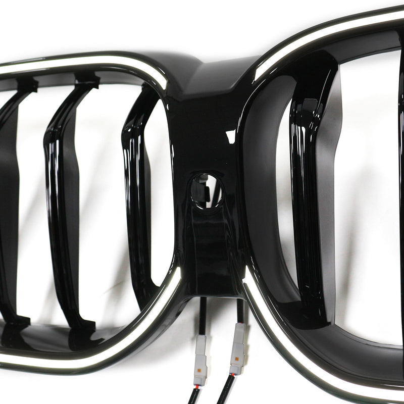 2020–2025 BMW 6 -sarja G32 kiiltävä musta etumatka Grill