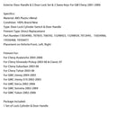 Türgriff außen, 2 Türschlösser und 2 identische Schlüssel für GM Chevy 2001-2006