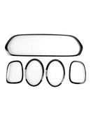 2014–2021 Mini Cooper F55 F56 F57 Schwarzer Kühlergrill Scheinwerfer Rücklichtblende