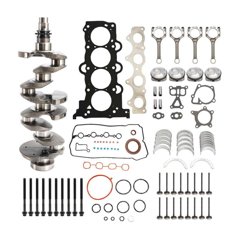 Kit de revisión de motor G4FD con cigüeñal y biela para Hyundai 1.6L