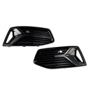 2019-2023 Audi A6 C8 2PCS Frontstoßstange Nebelscheinwerfer Abdeckung Grill Grille