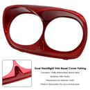 Kledning med dobbel frontlysramme for Road Glide 1998-2013