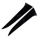 2009–2016 Audi A4 B8 Avant schwarz glänzend Paar Heckscheibe Seitenflügel Spoiler