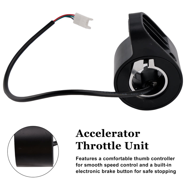 Accelerator Throttle Unit For Xiaomi 4 Pro (1st Gen) Electric Scooter Gray