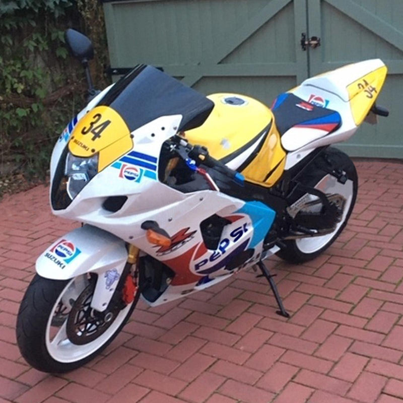 2003-2004 Suzuki GSXR1000 K3 Ruiskutusliipaisinsarja Muovinen ABS korirakenne