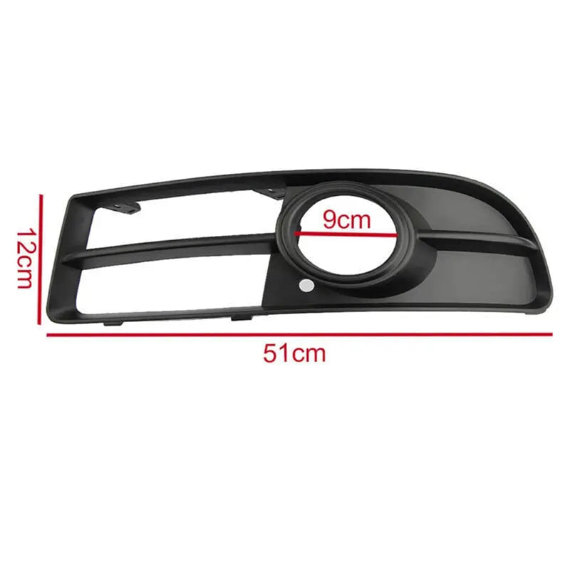 2005–2008 Audi A4 B7 S-Line S4 1 -pari etulehden Barbow Fog Lights Grill Cover Aukko 8E0807681F