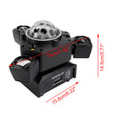 Drei Kopf LED Bühne Licht Strahl Moving Head Licht Mit Laser DJ Disco Party