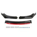 4PCS Universal Auto Frontstoßstange Lippe Body Kit Splitter Spoiler Diffusor Schutz