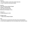 Spezialwerkzeug Bremsdruck-Entlüftungsadapter TA18 Passend für Mercedes Benz