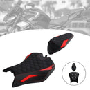 2025- Für Kawasaki Z900 Zr900-F Raider Soziuskissen-Set vorne &amp; hinten, Rot2