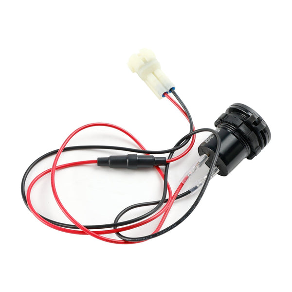 12V USB+C-uttagsladdare, snabbpassning för Kawasaki Versys 650 2022-2024