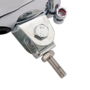 #D62 Headlight Lamp Spotlight Universal Coler Switch Fits Chrome For Motorcycle