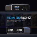 HDMI Acquisition Card 4K Video Live Set-tTop Box Recording Audio Acquisition