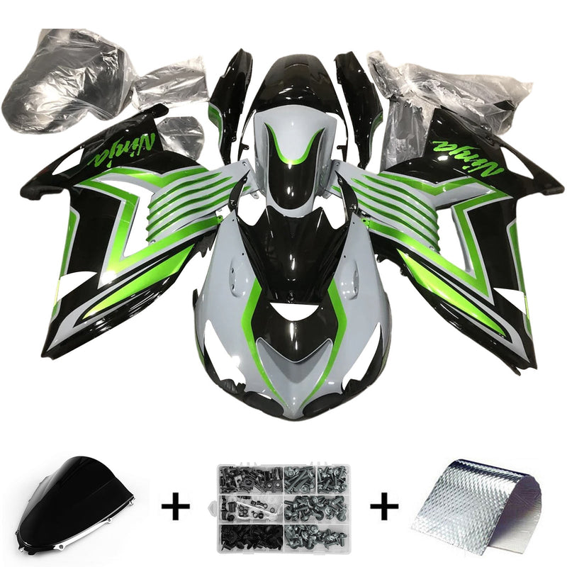 2012-2022 Kawasaki ZX14R ZZR 1400 Injection Fairing Parts Body